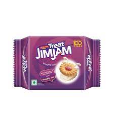 Britannia Treat Jim Jam Cream Biscuit